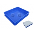 X286塑料周轉(zhuǎn)箱（箱蓋可選，可帶眼）